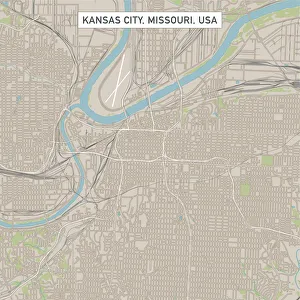 Kansas City Missouri US City Street Map Kansas City Missouri US City Street Map