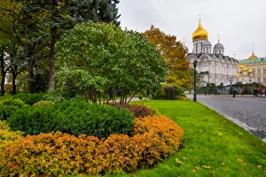 Kremlin Palace on autumn, Moscow Kremlin Palace on autumn, Moscow