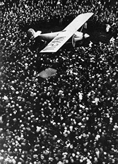 Lindbergh Arrives In Croydon Lindbergh Arrives In Croydon