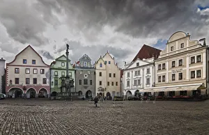 Main Square in CeskAoe Krumlov Main Square in CeskAoe Krumlov