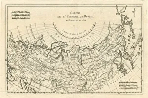 Map of the Russian Empire in Europe and Asia 1780 Map of the Russian Empire in Europe and Asia 1780