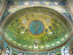 Mosaics in St. Apollinare Basilica, Ravenna Mosaics in St. Apollinare Basilica, Ravenna