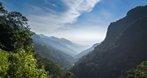 <b class=qtipBold><figcaption>Nilgiris mountain range</figcaption></b><br>Beautiful view of Nilgiris mountain range in Tamil Nadu, India on the way to Ooty/Ootacamund from Coimbatore. Nilgiris mountain range