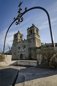 A Perspective View of Mission Concepcion's Wooden Door A Perspective View of Mission Concepcion's Wooden Door