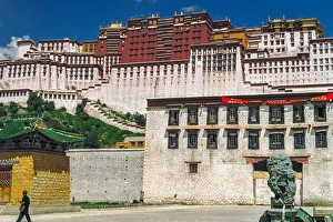 Potala Palace in Lhasa Potala Palace in Lhasa