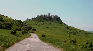 The Road to Spissky Hrad The Road to Spissky Hrad