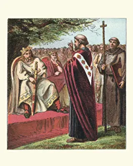 Saint Augustine and the Saxon Saint Augustine and the Saxon