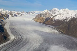 St. Elias Mountains and Kaskawulsh Glacier in Kluane National Park, Yukon Territory St. Elias Mountains and Kaskawulsh Glacier in Kluane National Park, Yukon Territory