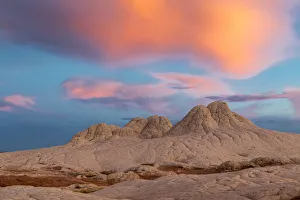 Stunning clouds at sunrise, Vermillion Cliffs, White Pocket wilderness, Arizona, USA Stunning clouds at sunrise, Vermillion Cliffs, White Pocket wilderness, Arizona, USA