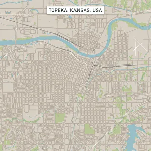 Topeka Kansas US City Street Map Topeka Kansas US City Street Map