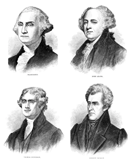 United States presidents engraving United States presidents engraving