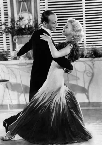 Ginger Rogers Dancing with her partner Fred Astaire Ginger Rogers Dancing with her partner Fred Astaire
