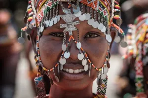 Kenya-Culture-Festival-Turkana-Woman-Face Kenya-Culture-Festival-Turkana-Woman-Face