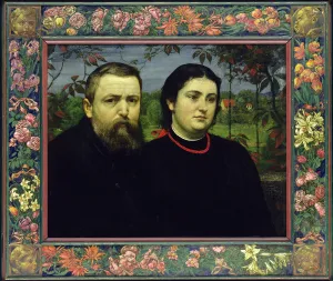 The Artist with his Wife Bonicella, 1887 (oil on canvas) The Artist with his Wife Bonicella, 1887 (oil on canvas)