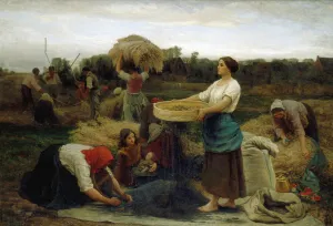 The Colza (Harvesting Rapeseed), 1860 (oil on canvas) The Colza (Harvesting Rapeseed), 1860 (oil on canvas)