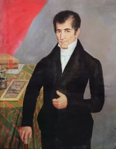 Don Jose Cecilio del Valle (1777-1834) (oil on canvas) Don Jose Cecilio del Valle (1777-1834) (oil on canvas)