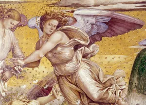 Detail of the Elect in Paradise, from the Chapel of the Madonna di San Brizio, 1499-1504 Detail of the Elect in Paradise, from the Chapel of the Madonna di San Brizio, 1499-1504