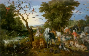 The Entry of the Animals into Noah's Ark, 1613 (oil on panel) The Entry of the Animals into Noah's Ark, 1613 (oil on panel)