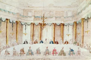 Festive Dinner Given to Celebrate the Marriage of Armand (1771-1847) Duke of Polignac Festive Dinner Given to Celebrate the Marriage of Armand (1771-1847) Duke of Polignac