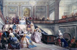 Fete at the Chateau de Versailles on the occasion of the Marriage of the Dauphin in 1745 Fete at the Chateau de Versailles on the occasion of the Marriage of the Dauphin in 1745