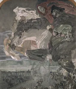 The Flight of Faust and Mephistopheles, 1896 The Flight of Faust and Mephistopheles, 1896