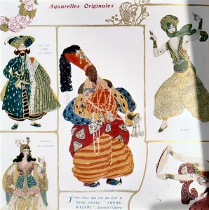 The Great Eunuch, costume design for Diaghilevs production of the ballet Scheherazade' The Great Eunuch, costume design for Diaghilevs production of the ballet Scheherazade'