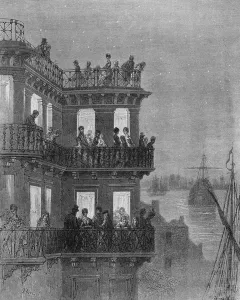 Greenwich in the Season, illustration from 'London, a Pilgrimage', 1872 Greenwich in the Season, illustration from 'London, a Pilgrimage', 1872
