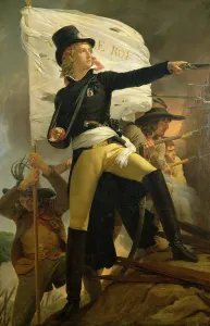 Henri de La Rochejaquelein (1772-94), leader of the revolt in the Vendee, 1817 (oil Henri de La Rochejaquelein (1772-94), leader of the revolt in the Vendee, 1817 (oil
