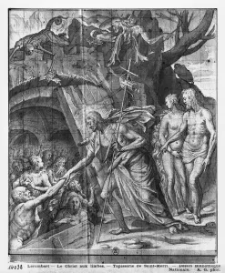 Life of Christ, Christ's Descent into Limbo, preparatory study of tapestry cartoon Life of Christ, Christ's Descent into Limbo, preparatory study of tapestry cartoon