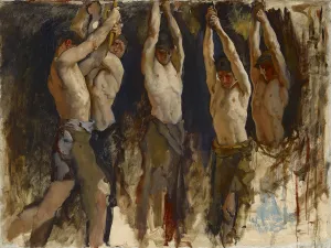 Men at an Anvil, study for The Spirit of Vulcan, c.1904-8 (oil on canvas) Men at an Anvil, study for The Spirit of Vulcan, c.1904-8 (oil on canvas)