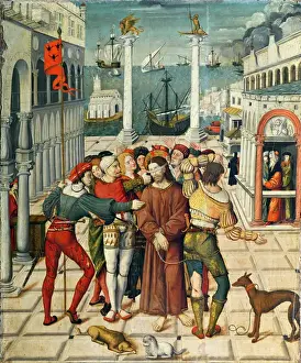 The Mocking of Christ, from the Altarpiece of the Passion, 1517-20 (tempera on panel) The Mocking of Christ, from the Altarpiece of the Passion, 1517-20 (tempera on panel)