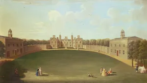 Morville Hall, Shropshire (oil on canvas) Morville Hall, Shropshire (oil on canvas)
