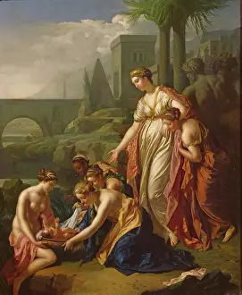 Moses Saved from the Water, 1722 (oil on panel) Moses Saved from the Water, 1722 (oil on panel)
