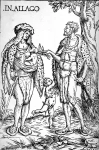 Natives of Algoa, 1508 (woodcut) Natives of Algoa, 1508 (woodcut)