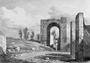 The Nola Gate, 1828 (engraving) The Nola Gate, 1828 (engraving)