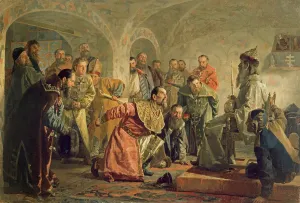 The Oprichnina at the Court of Ivan IV (1530-84) (oil on canvas) The Oprichnina at the Court of Ivan IV (1530-84) (oil on canvas)