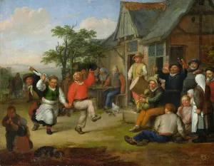 The Peasants' Dance, 1678 (oil on canvas) (see also 150652) The Peasants' Dance, 1678 (oil on canvas) (see also 150652)