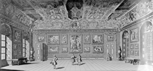 Picture Gallery at Belvedere, Vienna, published in 'Wondrous war and victory Picture Gallery at Belvedere, Vienna, published in 'Wondrous war and victory