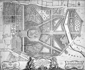Plan of ye Royal Palace and Gardens of Kensington, 1736 (engraving) Plan of ye Royal Palace and Gardens of Kensington, 1736 (engraving)