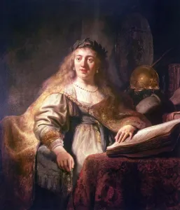 Saskia as Minerva (oil on canvas) Saskia as Minerva (oil on canvas)