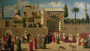 The Venetian Ambassador's Interview in an Oriental City or, The Reception of The Venetian Ambassador's Interview in an Oriental City or, The Reception of