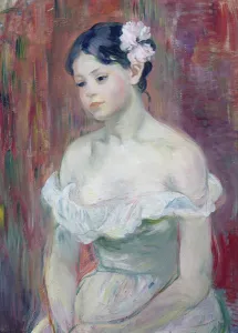 A Young Girl, 1893 (oil on canvas) A Young Girl, 1893 (oil on canvas)