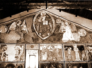 Abruzzo, Aquila, Rocca di Cambio, S. Lucia, Abbey church, Italy, 20th century, photo Abruzzo, Aquila, Rocca di Cambio, S. Lucia, Abbey church, Italy, 20th century, photo