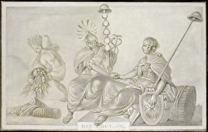 Allegory Treaty Friendship Commerce States General Allegory Treaty Friendship Commerce States General