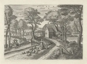 April. Julius Goltzius, Gillis Mostaert (I), Claes Jansz. Visscher (II), c. 1560 - 1595 April. Julius Goltzius, Gillis Mostaert (I), Claes Jansz. Visscher (II), c. 1560 - 1595