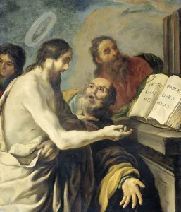 Christ Instructs Peter Feed My Sheep Christ instructs Peter Christ Instructs Peter Feed My Sheep Christ instructs Peter