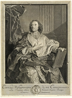 Georg Friedrich Schmidt after Hyacinthe Rigaud, Monseigneur Louis-Charles d'OrlAA ans Georg Friedrich Schmidt after Hyacinthe Rigaud, Monseigneur Louis-Charles d'OrlAA ans