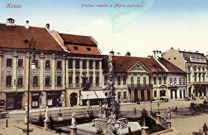 Horse-drawn carriages Slovakia Buildings Košice Horse-drawn carriages Slovakia Buildings Košice