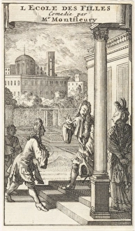 Isabelle is greeted on the sidewalk in front of her house by Don Jouan and Don Carlos Isabelle is greeted on the sidewalk in front of her house by Don Jouan and Don Carlos
