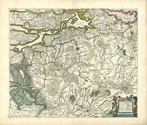 Map Brabantiae pars septentrionalis continens marchionatus S Map Brabantiae pars septentrionalis continens marchionatus S